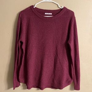 Women’s sweater, mulberry color, size L, gently used